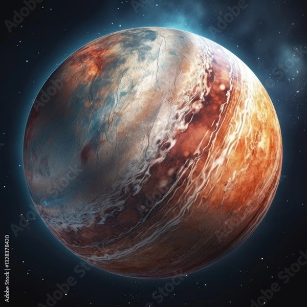 Fototapeta Jupiter planet astronomy universe outdoors.