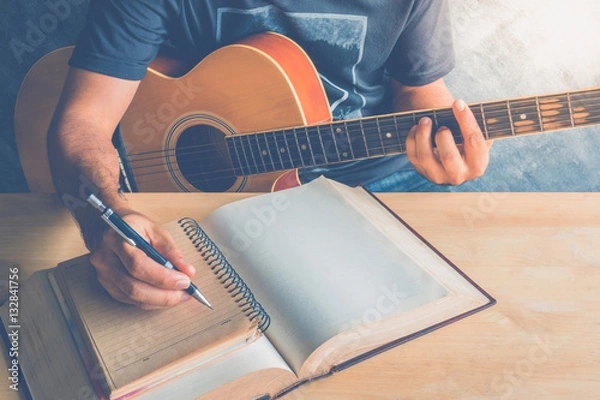 Obraz guitar composion