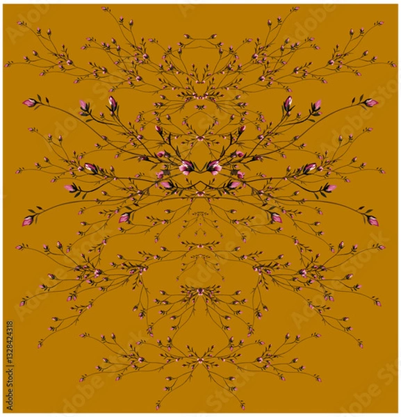 Fototapeta Leaf patterns