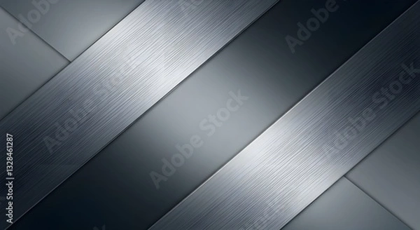 Obraz Stainless metal texture background
