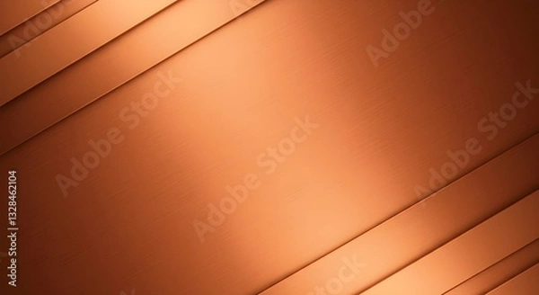Obraz Copper leather texture background