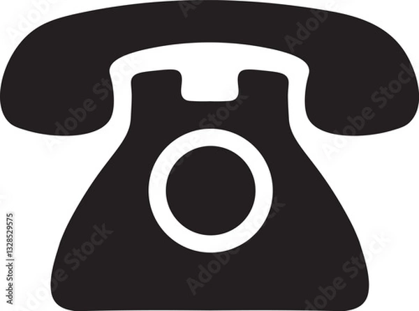 Obraz Telephone icon design.