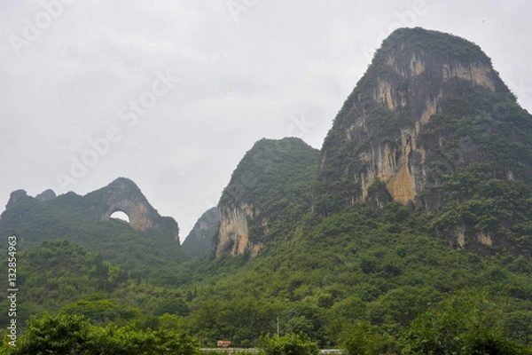 Obraz Moon Hill in China