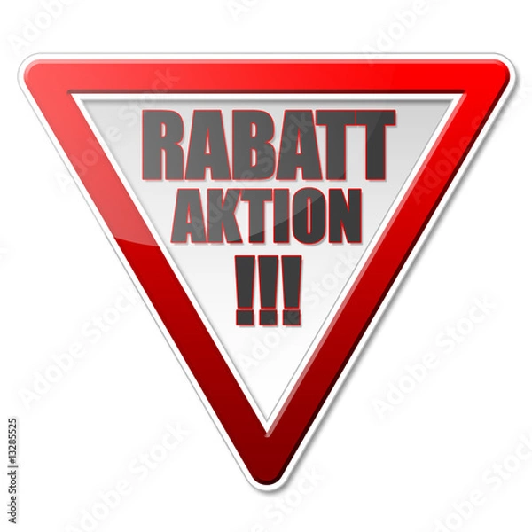 Fototapeta Rabattaktion! Button