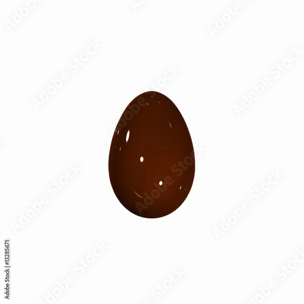 Fototapeta Chocolate egg