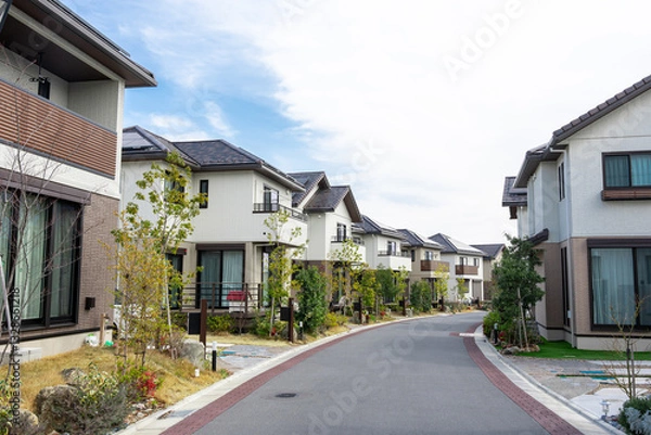Fototapeta 家　住宅　新築住宅