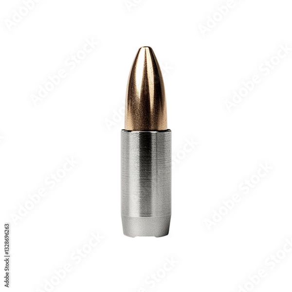 Obraz bullets on white background