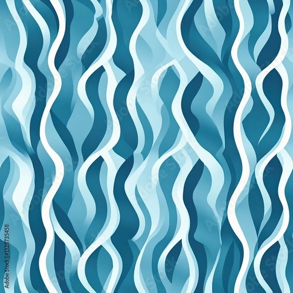 Fototapeta Abstract Ripple Pattern Alternating Solid and Transparent Circles for Trendy Design