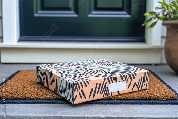 Fototapeta gift pack box