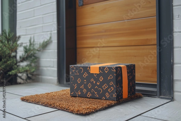 Fototapeta gift pack box