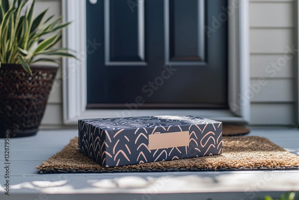 Fototapeta gift pack box