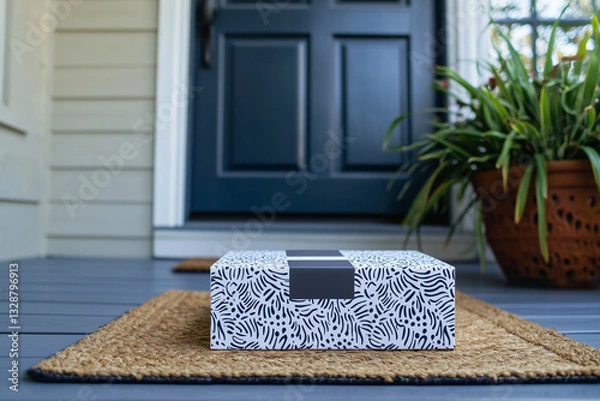 Fototapeta gift pack box