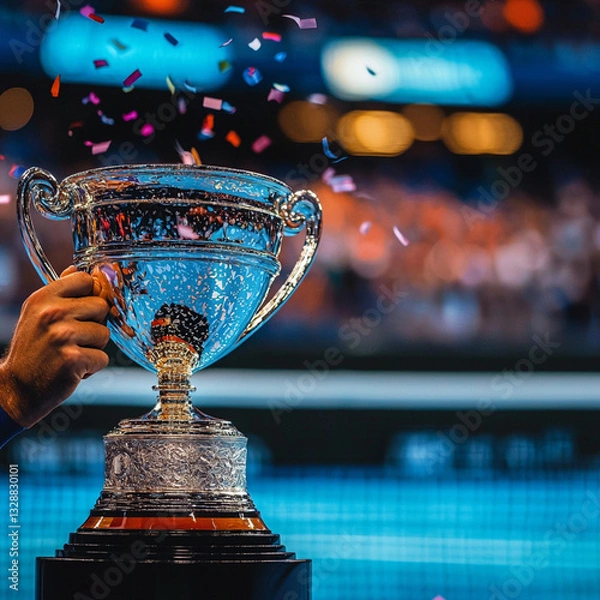 Obraz trophy cup and trophy