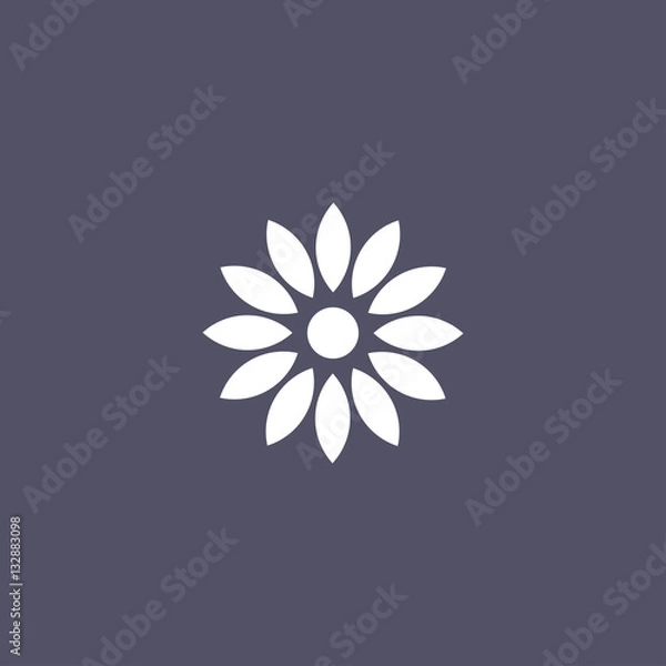 Obraz simple flower Icon