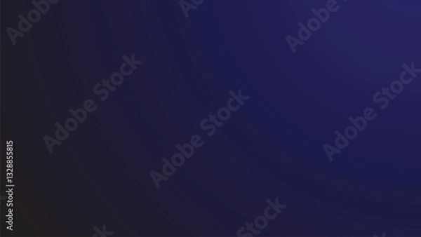 Obraz Midnight blue smooth gradient background for backdrop