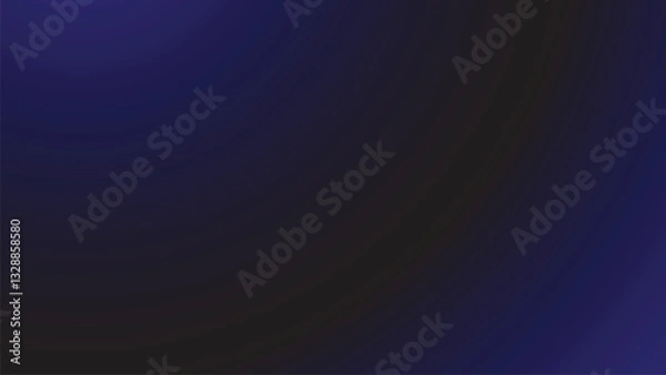 Obraz Midnight blue smooth gradient background for backdrop