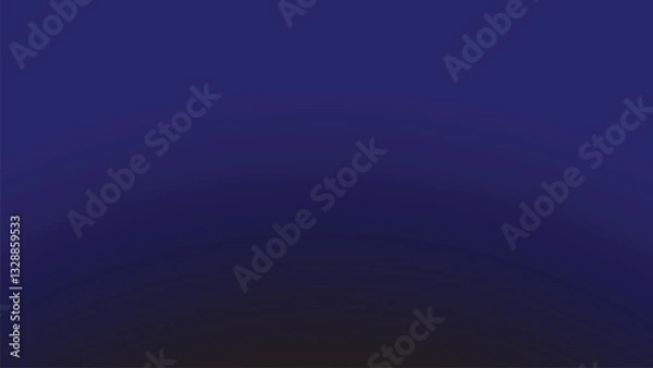 Obraz Midnight blue smooth gradient background for backdrop