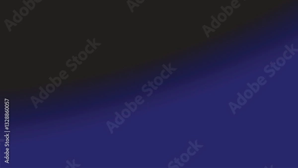 Obraz Midnight blue smooth gradient background for backdrop