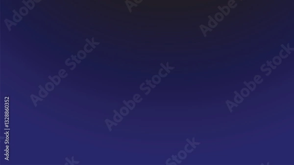 Fototapeta Midnight blue smooth gradient background for backdrop