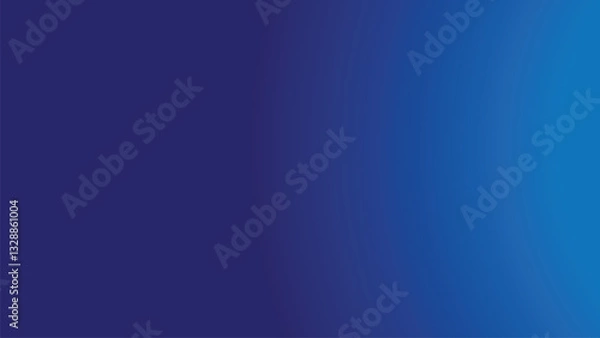 Obraz Midnight blue smooth gradient background for backdrop