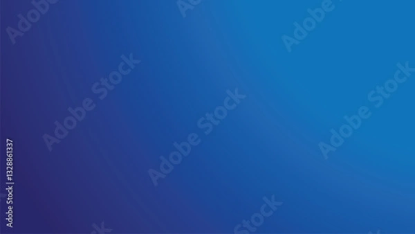 Obraz Midnight blue smooth gradient background for backdrop