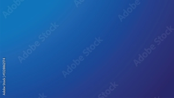 Obraz Midnight blue smooth gradient background for backdrop