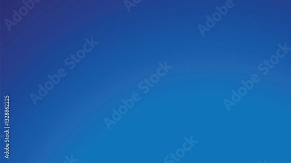 Obraz Midnight blue smooth gradient background for backdrop