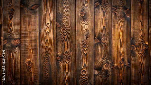 Obraz Dark wood wallpaper background.