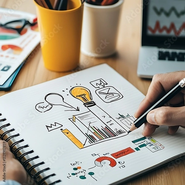 Obraz Crafting effective digital sales funnels for online marketing a business strategist's guide to lead generation