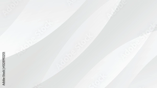 Fototapeta white background with abstract modern shape decoration