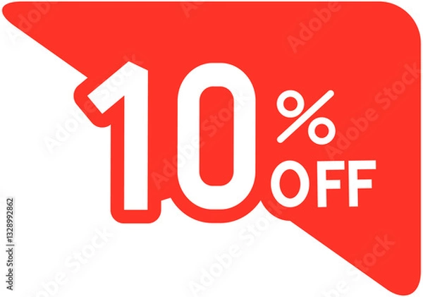 Obraz Discount tag 10% off