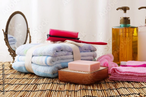 Fototapeta バスタイム
