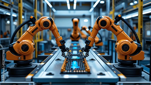 Obraz AI-Powered Robotic Factory