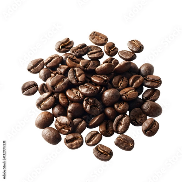 Obraz coffe bean photo isolated on transparent background