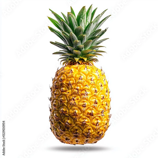 Obraz Fresh Pineapple - Juicy Fresh Pineapple for Healthy Eating | Sweet and Tropical Fresh Pineapple for Snacking and Juicing