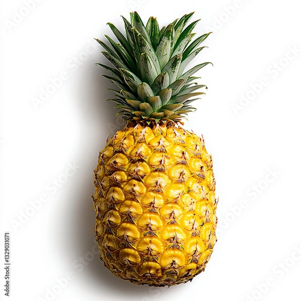 Obraz Fresh Pineapple - Juicy Fresh Pineapple for Healthy Eating | Sweet and Tropical Fresh Pineapple for Snacking and Juicing