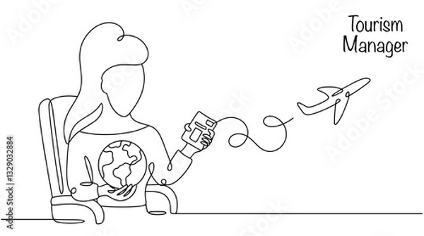 Obraz Tourism Manager