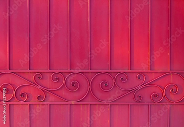 Obraz Forged red gate