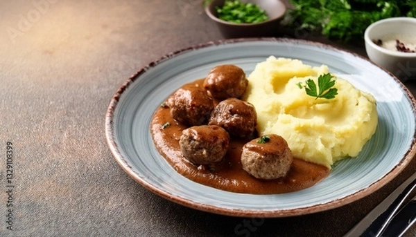 Obraz chicken breast with mashed potatoes