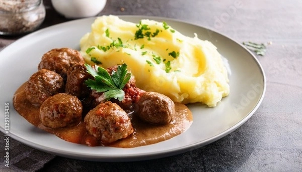 Obraz beef stew with potatoes
