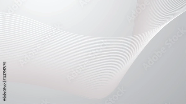 Fototapeta Grey abstract background with stripes line for backdrop or presentation