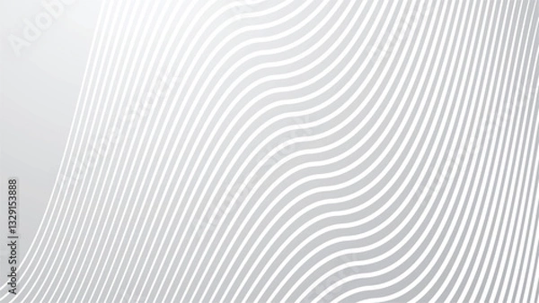 Fototapeta Grey abstract background with stripes line for backdrop or presentation