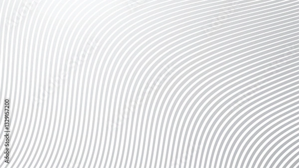 Fototapeta Grey abstract background with stripes line for backdrop or presentation