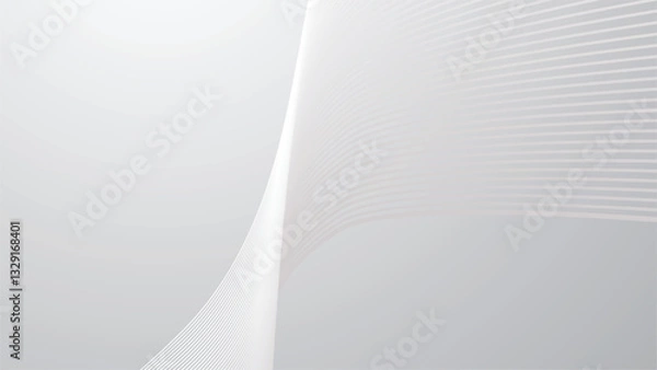 Fototapeta Grey abstract background with stripes line for backdrop or presentation