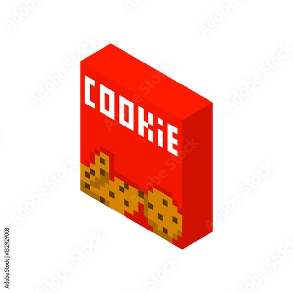 Obraz Pixel cookie box