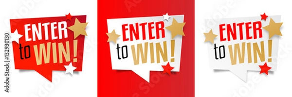 Obraz Wejdź aby wygrać