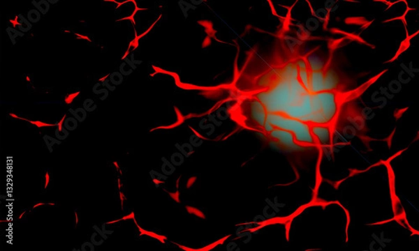 Fototapeta abstract   red  maroon  and   circle   light   flare  glow color      background