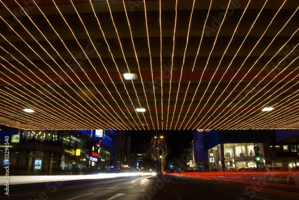 Obraz street at night