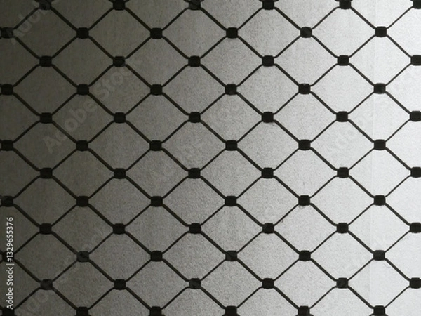 Fototapeta Color gradient behind grids