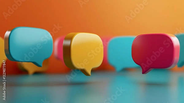 Obraz colorful markers on white background
